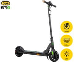 Trevi Velociptor SKILL 2 ES82W električni romobil, 350W, LED svjetla+žmigavci, sklopivi, zaslon, do 20 km, crna