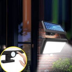 MG Wall Light solarna svjetiljka 5m, crno