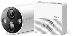 TP-Link Tapo C420S1 nadzorna kamera, vanjska, 3,18 mm, dan/noć, WiFi, 2K QHD, crno/bijela (TAPO C420S1)