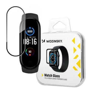 WOZINSKY Hibridno zaštitno staklo za Xiaomi Mi Band 5 crno