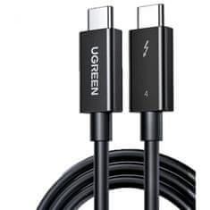 Ugreen kabel, 2M, Thunderbolt 4, USB-C, 8K, 100W, crna (60621)