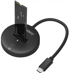 Sandberg priključna stanica za M.2 NVMe SSD, USB 3.2, crna (136-47)