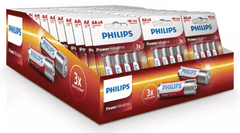Philips prodajna jedinica za Power Alkaline baterije, 30 kom AA + 20 kom AAA