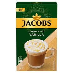 Jacobs cappuccino Vanilija, 8 x 12 g