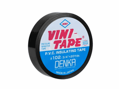 Kemot Izolacijska traka PVC 0,2mm x 19mm x 20m, CRNA