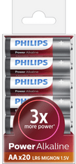 Philips Power Alkalne baterije, AA, Value Pack, 20/1