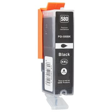 TiskajPoceni Kompatibilna tinta Canon PGI-580BK XXL više polnila za Canon Pixma TR7550 TR8550 TS6150 C TS6151 TS8150 TS8151 / TS8152 TS9150 / TS9155 TS6251 / TS6250