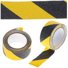 Ikonka Samoljepljiva protuklizna traka 50mm 5m crno-žuta