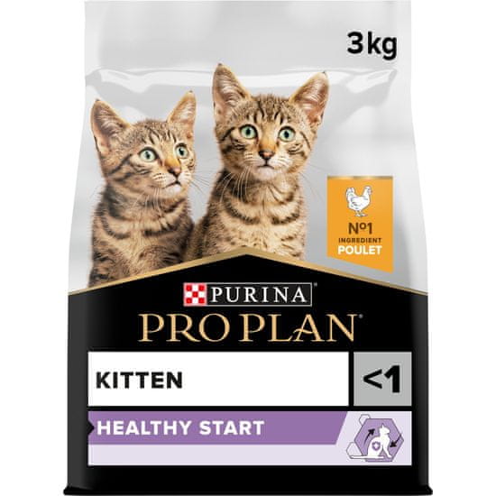 Purina Pro Plan KITTEN HEALTHY START piletina, 3 kg