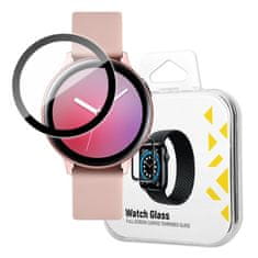 MG Watch Glass Hybrid zaštitno staklo za Samsung Galaxy Watch Active 2 40mm, crno