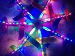 Verkgroup 10 LED aviona od stiropora 49 cm - 3 načina osvjetljenja