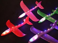 Verkgroup 10 LED aviona od stiropora 49 cm - 3 načina osvjetljenja