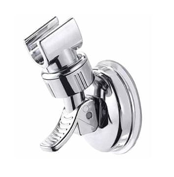 aptel Univerzalni zidni držač za tuš ručku s kromiranim usisom