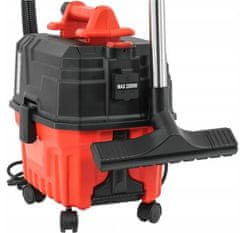 Verke HEPA 15L industrijski građevinski usisavač 1400W mokro suho + utičnica 2000W