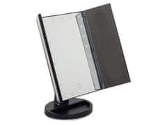 Verkgroup Povećalo kozmetičko ogledalo s 22 LEDS USB Black