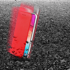 Havana maskica za Galaxy S23 Ultra 5G, preklopna, crvena