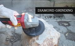 MTX Brusilica za grubo dijamantno brušenje 125mm - dvoredna