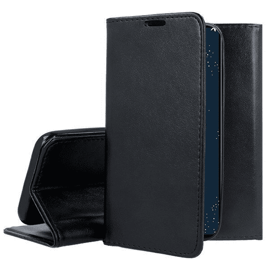 Havana Premium maskica za Galaxy S23 Ultra 5G, preklopna, crna