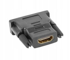Lanberg Adapter lanberg AD-0010-BK hdmi (ž) -> dvi-d (m)(24+1) dual link