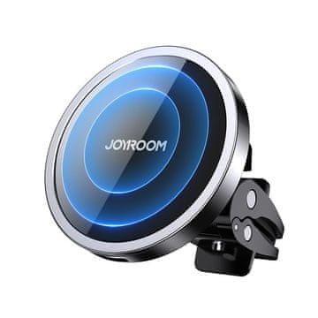 Joyroom Magnetni držač za auto induktivni Qi punjač 15W MagSafe za iPhone crne boje