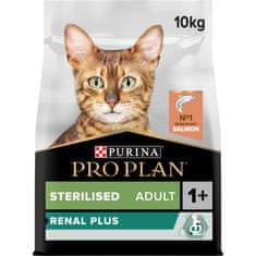 CAT STERILISED RENAL PLUS, losos, 10 kg