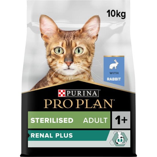 Purina Pro Plan CAT STERILISED RENAL PLUS, zec, 10 kg