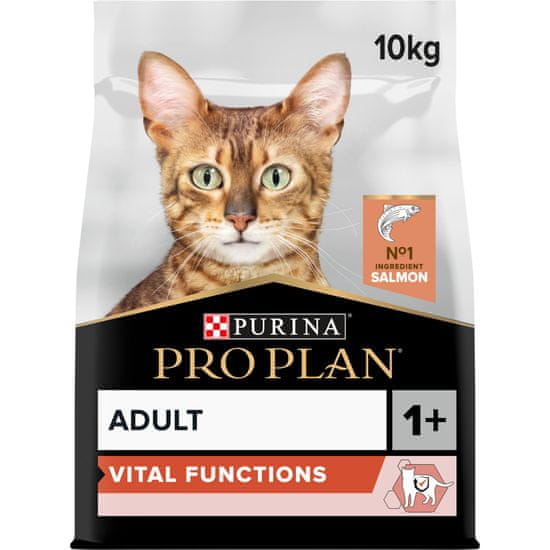 Purina Pro Plan CAT VITAL FUNCTIONS, losos, 10kg