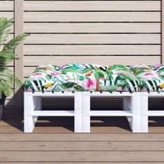 Vidaxl Jastuk za palete višebojni 120 x 80 x 12 cm od tkanine