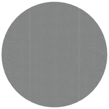 Vidaxl Platno za tlo ispod bazena svjetlosivo Ø 306 cm poliesterska