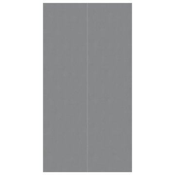 Vidaxl Platno za tlo ispod bazena svjetlosivo 420x220 cm poliesterska