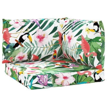 Vidaxl Jastuci za palete 3 kom raznobojni od tkanine Oxford