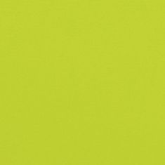 Vidaxl Jastuci za vrtne stolice 6 kom svjetlozeleni 100x50x3cm tkanina