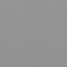 Vidaxl Jastuk za palete sivi 60 x 40 x 12 cm od tkanine