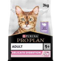 Purina Pro Plan CAT DELICATE DIGESTION, puretina, 3 kg