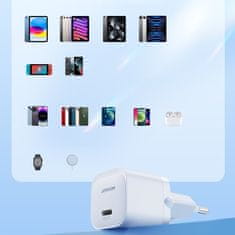 Joyroom JR-TCF02 punjač 20W + kabel USB-C / Lightning, bijela