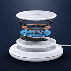 Ugreen CD245 MagSafe bežični punjač USB-C 15W, bijela
