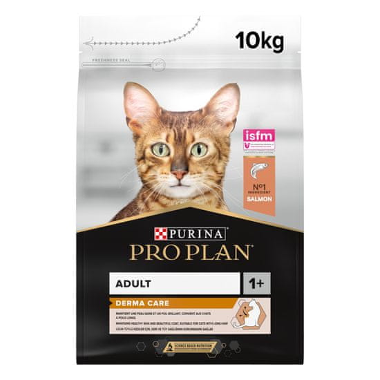 Purina Pro Plan CAT DERMA CARE, losos, 10 kg