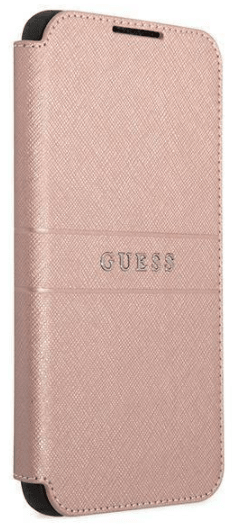 Guess GUBKS22SPSASBPI maskica za Galaxy S22 5G, preklopna, ružičasta