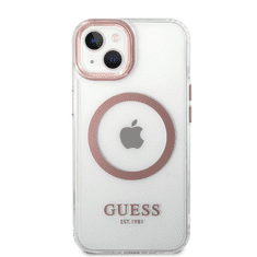Guess GUHMP14SHTRMP maskica za iPhone 14 6.1, prozirna, MagSafe