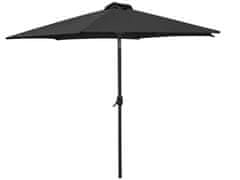 Linder Exclusiv Nagibni suncobran 300 cm Sivi
