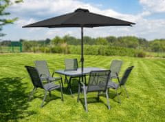 Linder Exclusiv Nagibni suncobran 300 cm Sivi