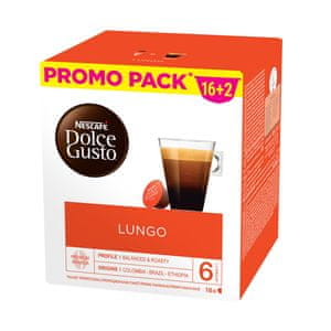 Nescafe Dolce Gusto Dolce Gusto Lungo, 117 g, 16+2 gratis