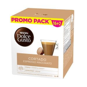  Nescafe Dolce Gusto Dolce Gusto Cortado, 113 g, 16+2 gratis