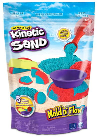 Kinetic Sand Komplet za modeliranje s alatima