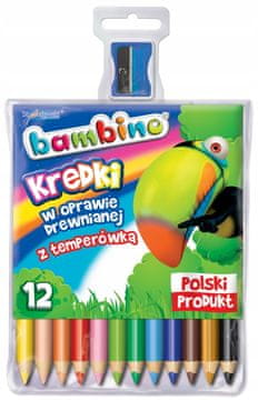 St.Majewski Bambino drvene bojice s šiljilom 12 kom