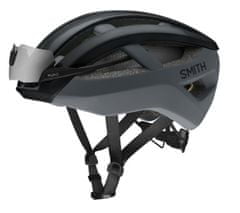 Smith Network Mips biciklistička kaciga, 51-55 cm, crno-siva