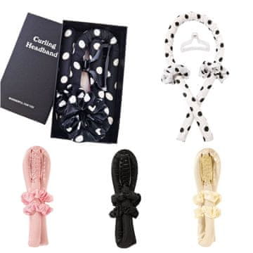 CoZy Komplet uvijača za kosu u poklon pakiranju - Crna