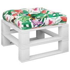 Vidaxl Jastuk za palete višebojni 50 x 50 x 12 cm od tkanine