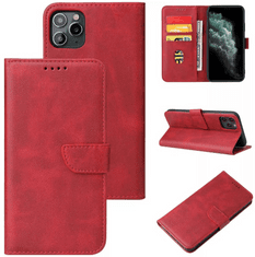 Onasi Wallet maskica ​​za Galaxy A04s / A13 5G A136, preklopna, kožna, crvena