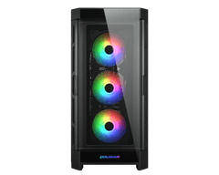 Cougar Duoface Pro kućište, RGB, crna (CGR-DUOFACE PRO RGB)